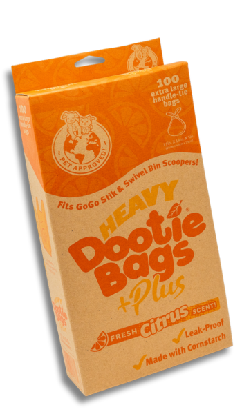 Heavy Dootie® +Plus Poop Bags – with Citrus Scent